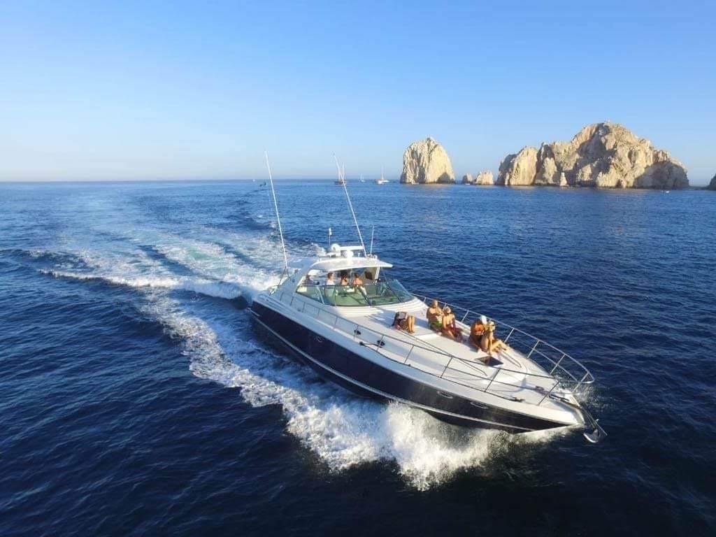 Book your yacht in Cabo San Lucas for luxury private charters and sunset cruises on the Sea of Cortez
